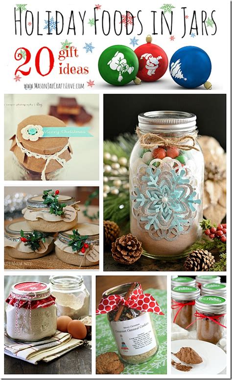 Holiday Gifts: Food in Jars - Mason Jar Crafts Love