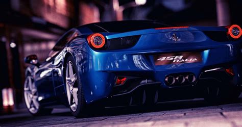 Blue Ferrari Wallpapers - Top Free Blue Ferrari Backgrounds ...