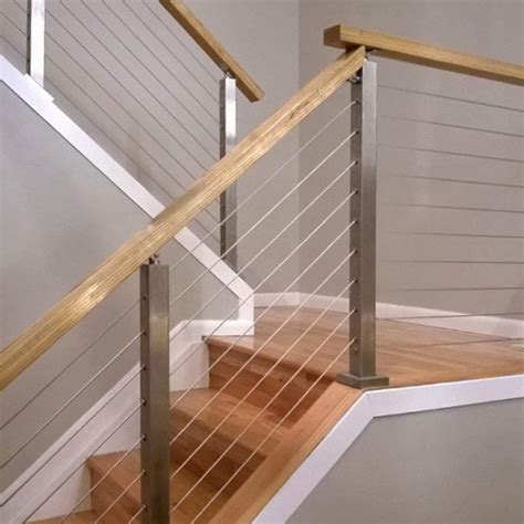 Amazing Diy Cable Stair Railing | Railing Design