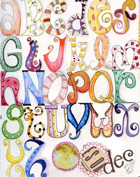 All sizes | alphabet_lr | Flickr - Photo Sharing! Doodle Lettering ...