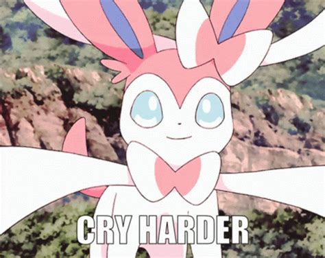 Sylveon Cry Harder GIF - Sylveon Cry Harder Troll - Discover & Share GIFs