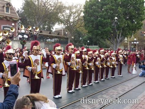 USC Band Performing Disneyland Today (Pictures & Video) - The Geek's ...