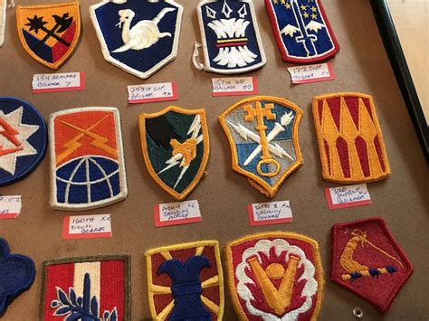 Vintage US Military Unit Patches Infantry Armor Special Units - Etsy