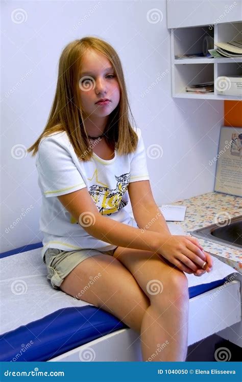 Girl Doctor Office Stock Photo - Image: 1040050