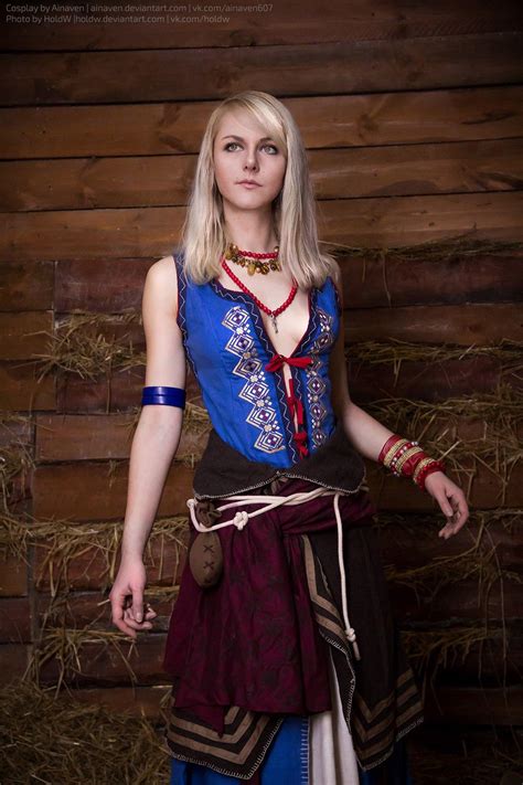 The Witcher 3: Wild Hunt - Keira Metz Cosplay by Ainaven