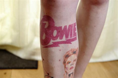 Bowie Tattoo Fan - Mirror Online