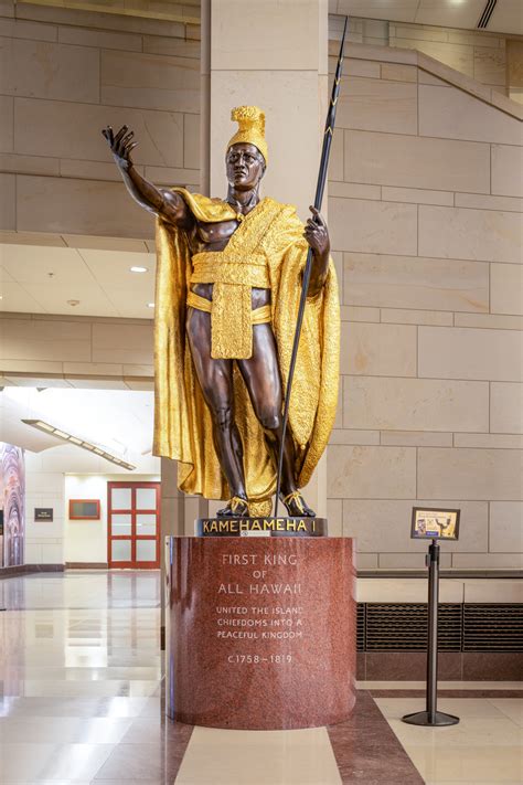 Kamehameha I Statue, U.S. Capitol for Hawaii | AOC