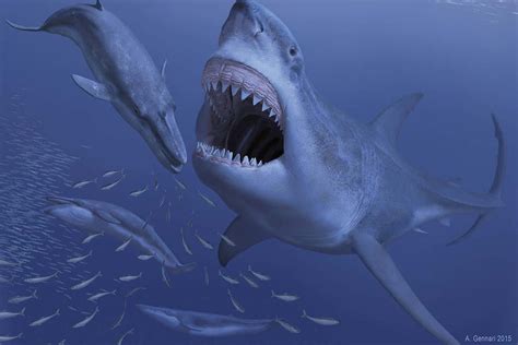 Largest ever shark was doomed by its taste for dwarf whales | New Scientist