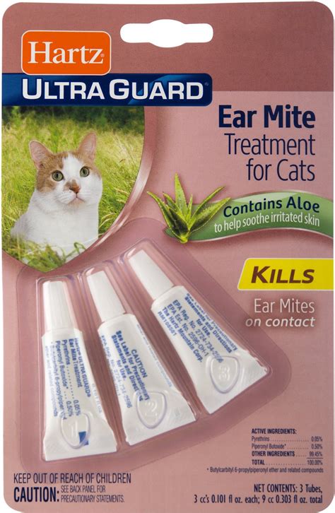 Cat Treatment For Fleas And Ear Mites