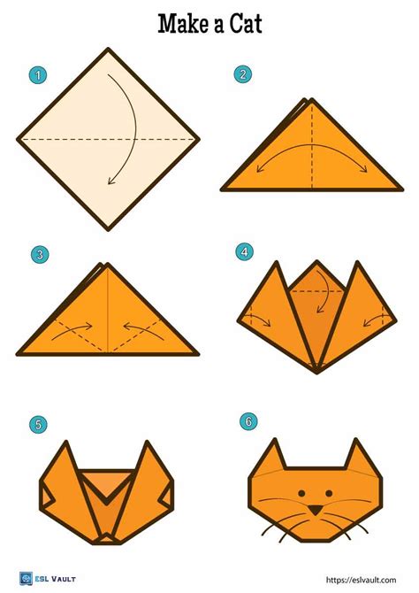 9 Easy origami animals (PDF) - ESL Vault