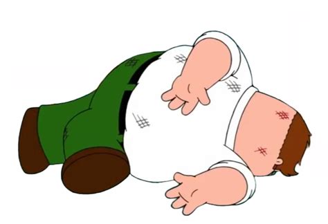 Family Guy Death Pose / Peter Falls Down The Stairs examples ...