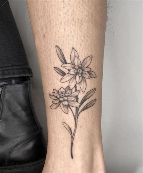 30 Unique Edelweiss Tattoos You Must Try | Edelweiss tattoo, Body ...