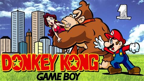 Lets Play : Donkey Kong (Game Boy) Part 1 - YouTube