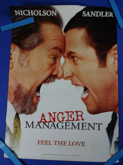 anger management authentic video store Vhs original film poster movie ...