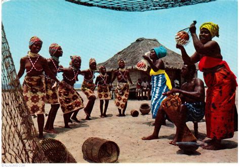 Monrovia - Liberian dancers, Monrovia - Liberia - Postcard - 35673