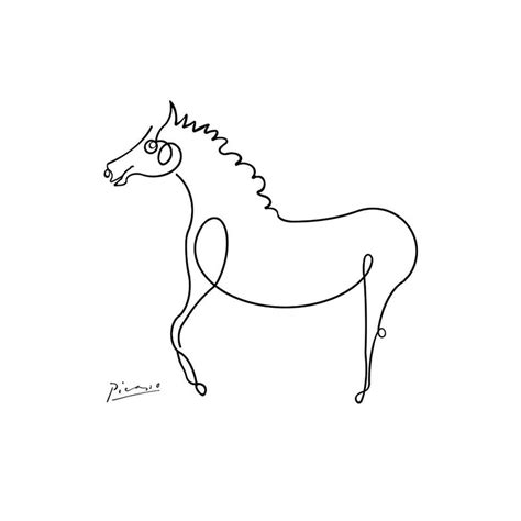 Horse - Posters by Pablo Picasso | Buy Posters, Frames, Canvas ...