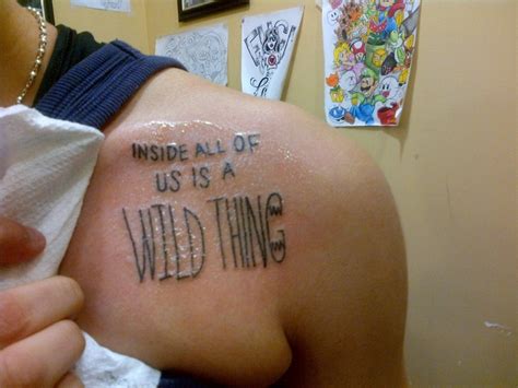 "Where the Wild Things Are" Tattoo love the placement | Go tattoo ...