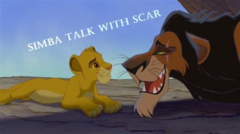 The Lion King - Simba talk with Scar (HD) - YouTube