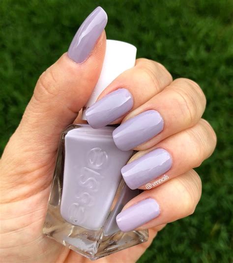 Essie - Gel Couture - Style in Excess - grayish purple nails - lavender ...