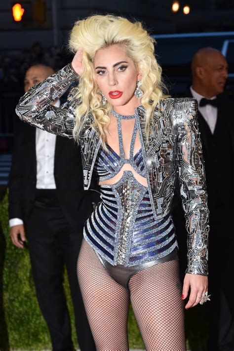 Lady Gaga's Hair and Makeup at the 2016 Met Gala | POPSUGAR Beauty Photo 2