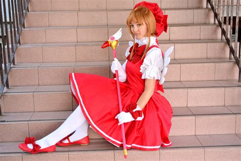 Sakura Kinomoto Card Captor First Dress Cosplay Costume - Etsy