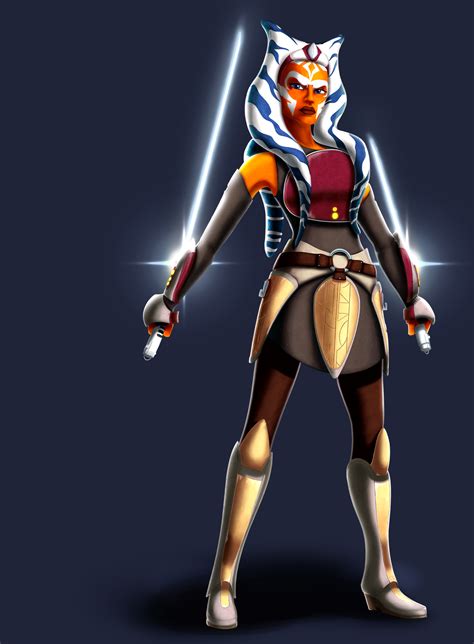 Ahsoka Tano (Fulcrum) by Ookamiden on DeviantArt