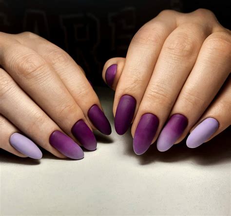 22 Stunning Purple Ombre Nails You'll Love in 2024 - Zohna