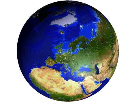 3d World Globe - ClipArt Best