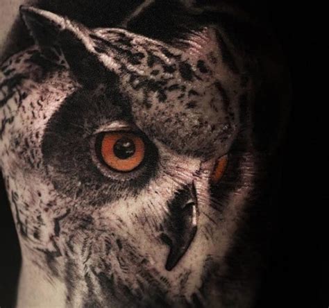 10+ Great Horned Owl Tattoo Ideas | PetPress