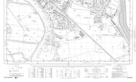 Ordnance Survey maps 1960s-1970s scale 1:2500 – Datchet History