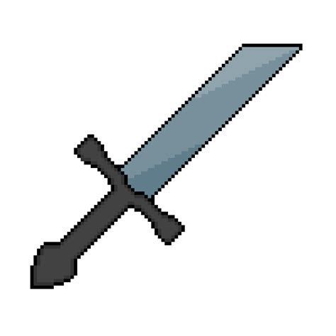 Pixilart - Texture Pack Large Stone Sword by RedDawn