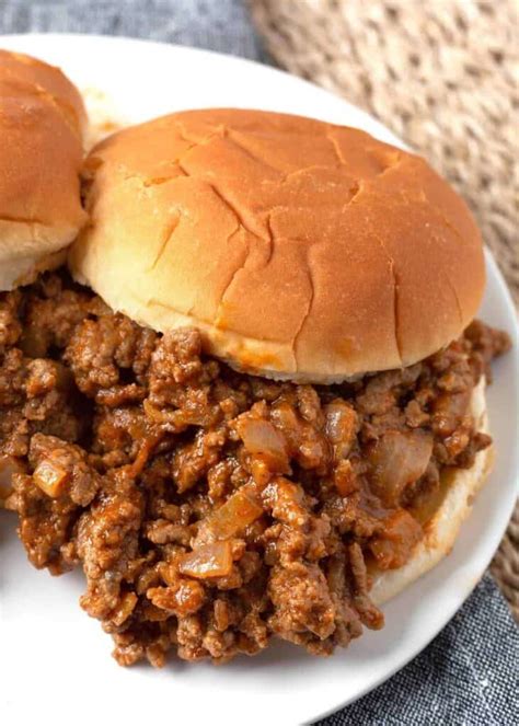 Easy Sloppy Joes - Retro Recipe Box