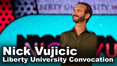 Nick Vujicic - Liberty University Convocation - YouTube