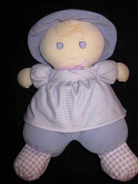 Adorable Lavender Plush Doll By You & Me