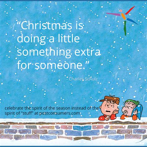 Favorite Christmas Quotes: The Peanuts on Doing a Little Something ...