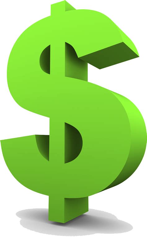 Download Green Dollar Symbol Png Clipart - Transparent Background ...