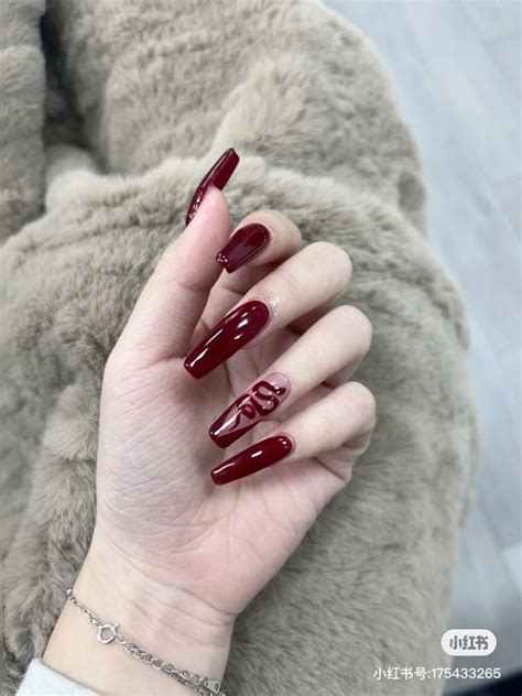 Discover the Most Captivating Maroon Red Nail Ideas You Must Try Now ...