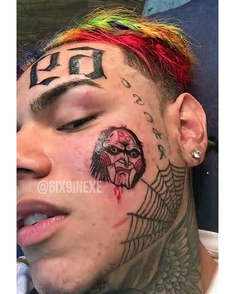 6IX9INE AFTER GETTING TATTOO | Adagas tattoo, Wallpapers bonitos