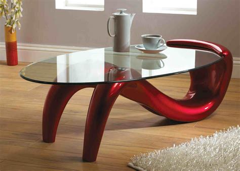 Trendy Modern Glass Coffee Table