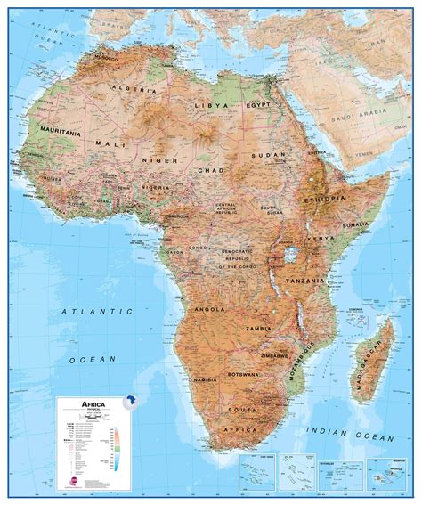 Geography Map Of Africa