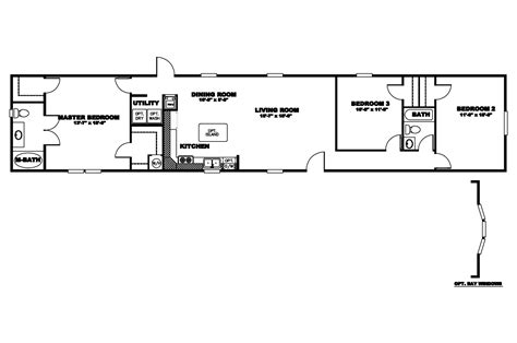 16x80 Mobile Home Floor Plans | plougonver.com