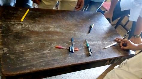 Playing pen fight in School extra class - YouTube