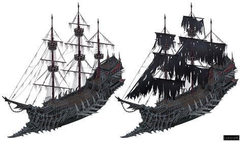 Ghost ship_LostArk, Hwanggyu Kim | Pirate ship art, Ghost ship, Ship art