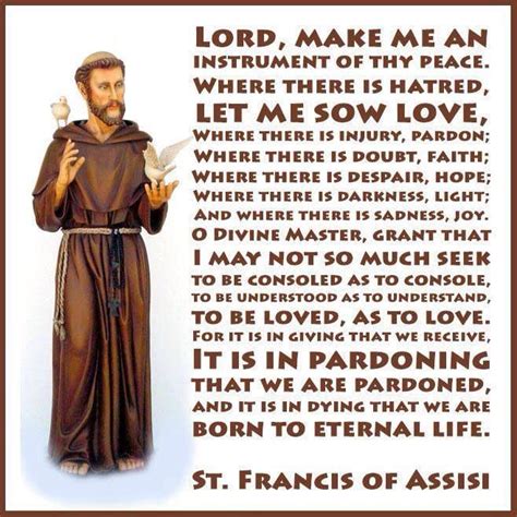 St Francis Of Assisi Prayers And Quotes. QuotesGram