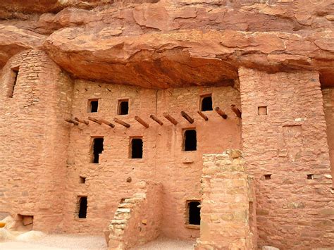 Manitou Colorado Cliff Dwellings Ancestral Puebloans Indians Vintage ...