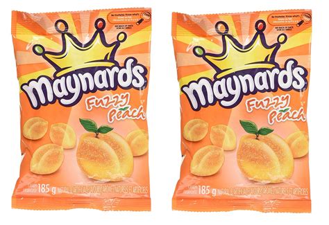 Maynards Fuzzy Peach Candy, 185g, 2ct, {Imported from Canada ...