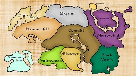 Tamriel Map Wallpaper (56+ pictures) - WallpaperSet