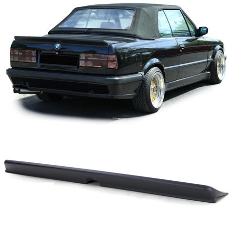 SPOILER DE COFFRE BMW E30 (BERLINE - CABRIOLET - COUPÉ) - ABS - M-TECH ...