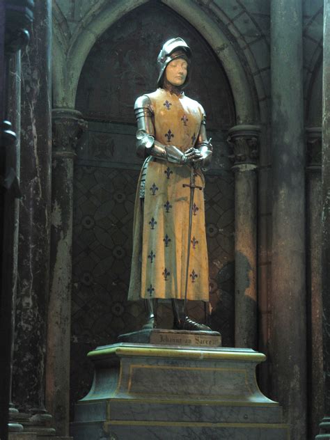 File:Statue of Joan of Arc in Reims cathedral.jpg