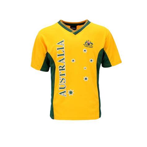 Adult Mens Sports Soccer Football Rugby Jersey Top T Shirt Australia ...